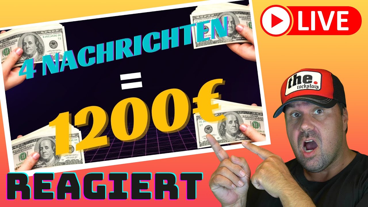 1000 Euro am Tag verdienen ✅ mit 4 Nachrichten ✅ Online Geld verdienen 2022 [Reaction]