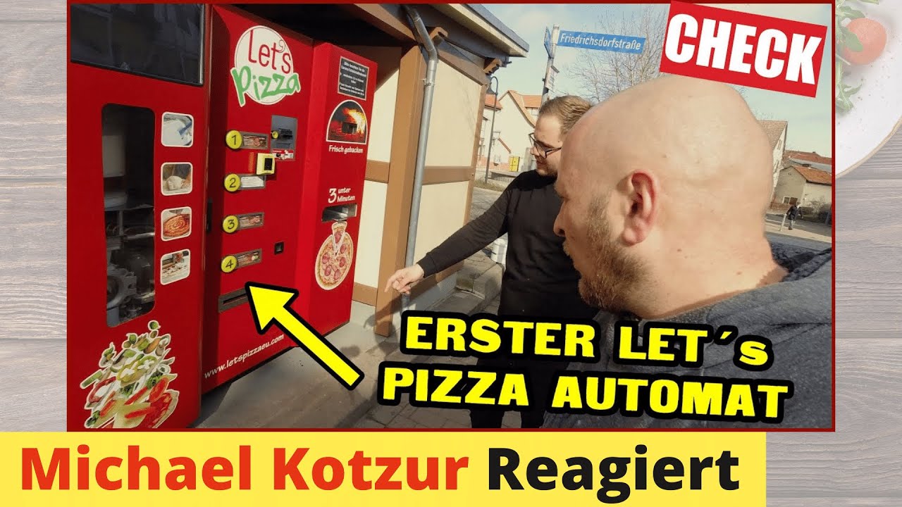 ✅ Let´s Pizza Automat ER MACHT DEN TEIG SELBER 😍 Geld verdienen mit Pizza Automaten [Reaction]