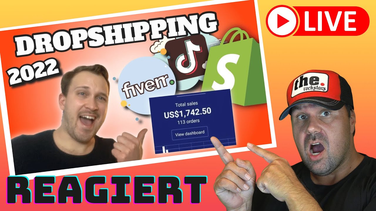 Verdiene Geld Mit DROPSHIPPING mit TikTok l Online geld verdienen 2022 [Reaction]