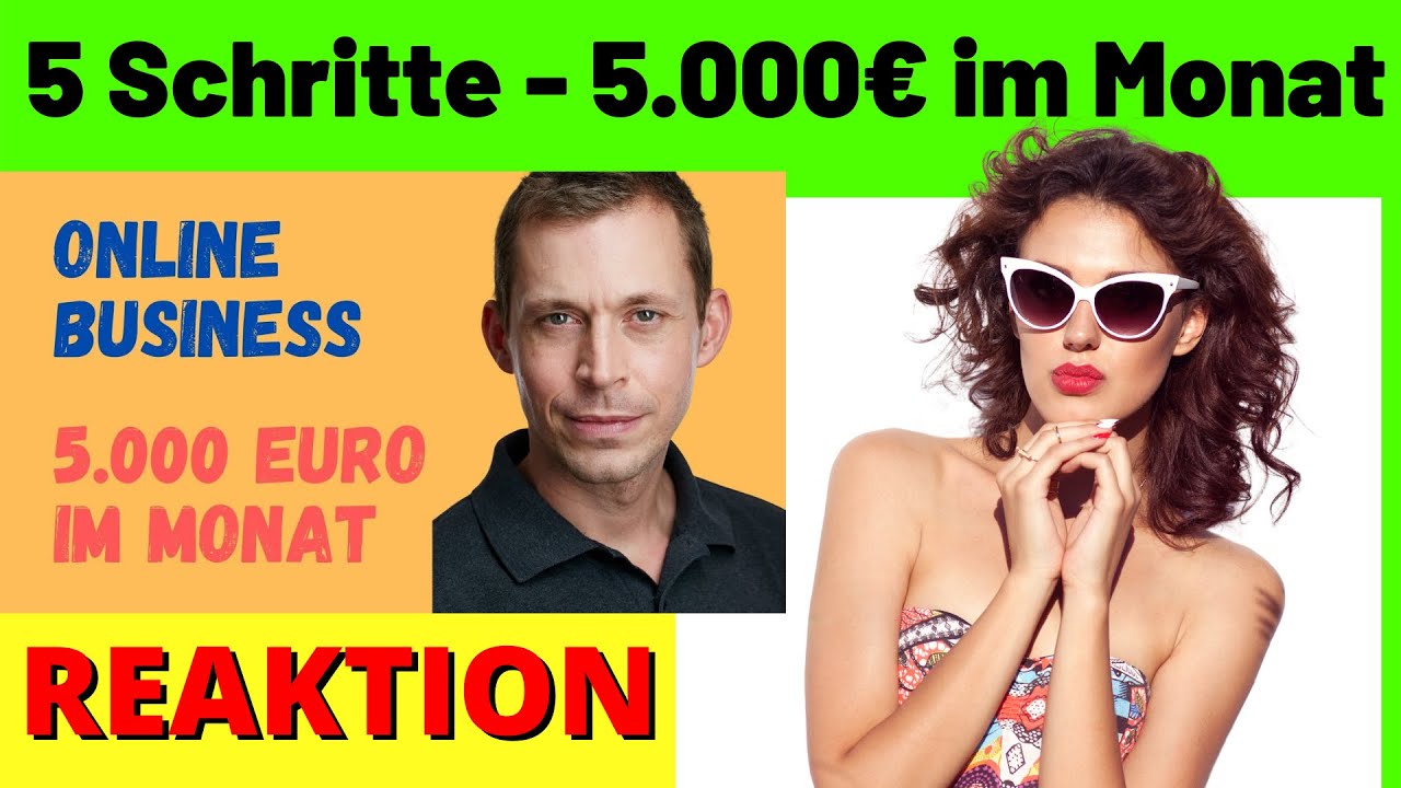 Online Business Aufbauen - 5 Schritte für 5.000€ im Monat [Michael Reagiertauf]