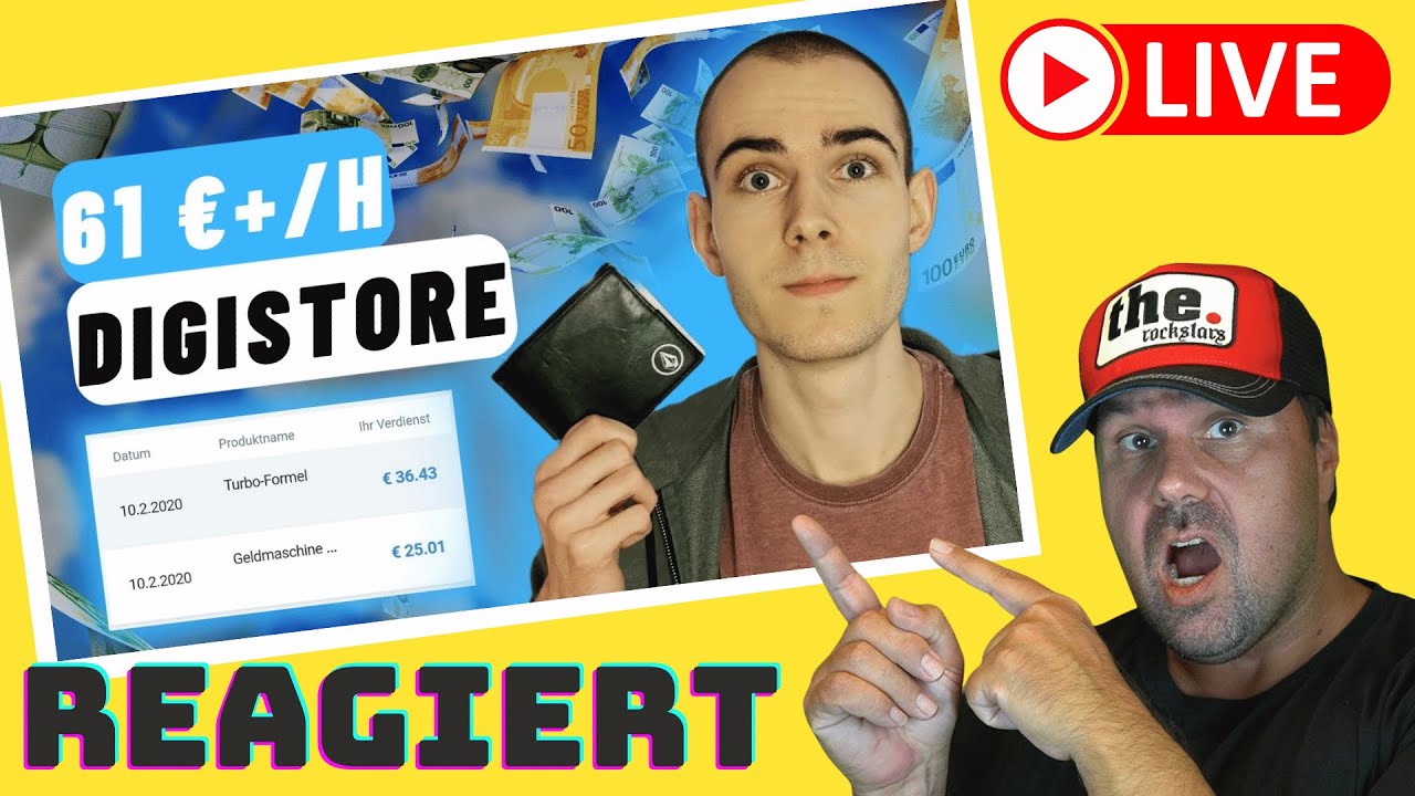 Wie Ich 61€+ Pro Stunde Verdiente mit Digistore24 als Affiliate Anfänger! 💸 Anleitung | reagiert