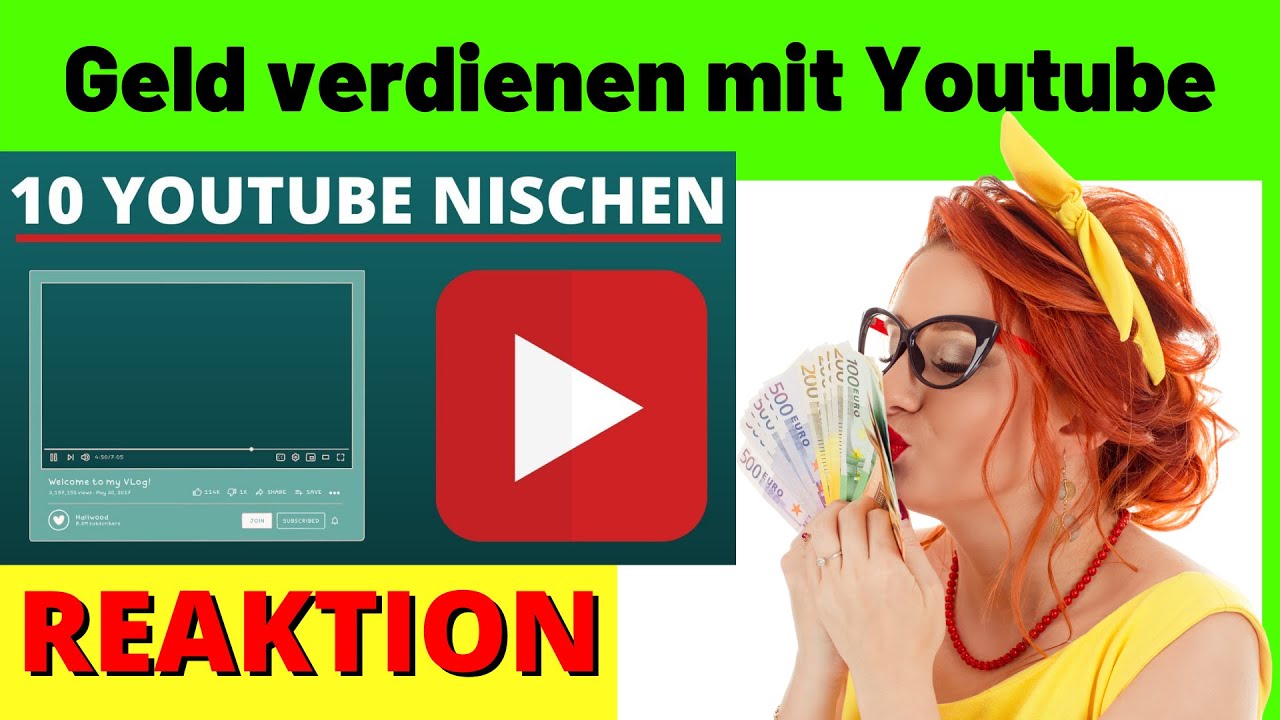 10 beliebte YouTube Nischen zum Geld verdienen ✅ Geld verdienen mit YouTube [Michael Reagiertauf]