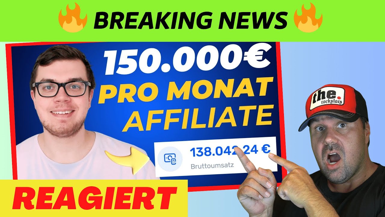 150.000€ monatlich mit Affiliate-Marketing verdienen: Leon Chaudharis Strategien | Michael reagiert