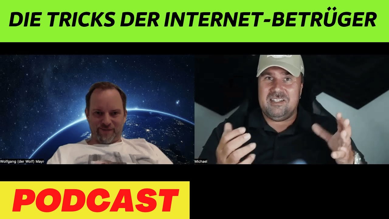 Internet-Scams entlarvt: Die Tricks der Internet-Betrüger mit Wolfgang Mayr #podcast