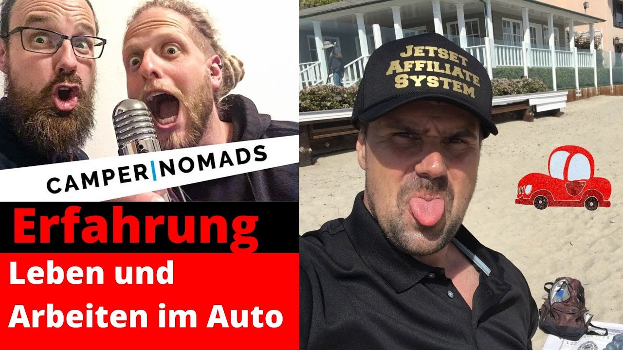 Camper Nomads ✅  In Auto leben und Geld verdienen ✅Minimalismus Digitale Nomaden die im Auto leben