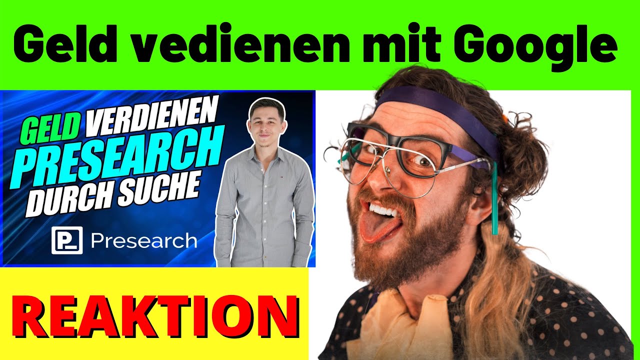 Geld vedienen durch Google Suche - Presearch deutsch [Michael Reagiertauf]