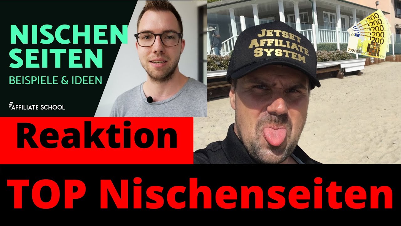 Geld verdienen mit Nischenseiten + Nischenseiten Beispiele & Ideen [ [Michael Reagiert auf]