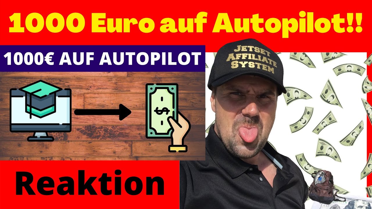 1000 Euro im Monat auf Autopilot verdienen [Reagiertauf] stackcommerce, skillshare, cyberu, inkedin