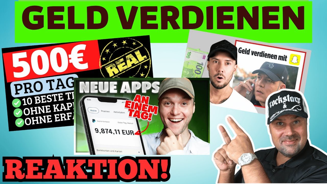 Geld verdienen: Heute schaue ich mir 3 Videos an mit euch